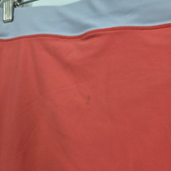 NIKE Dri-Fit Tennis Skort Peach Grey Tag M 350957 Cute Side Slit Split Golf - Picture 5 of 7